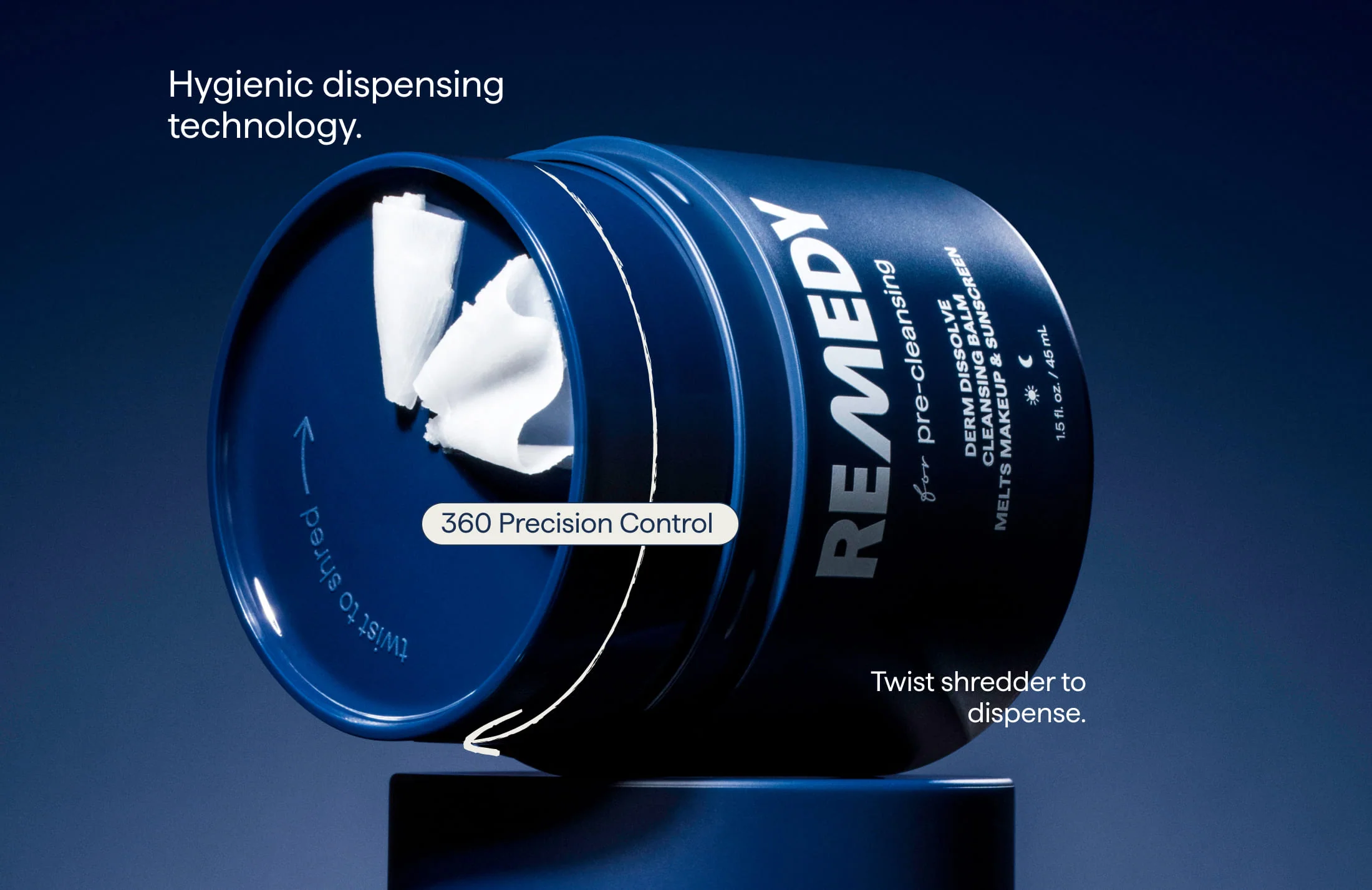 REMEDY for pre-cleansing - derm dissolve cleansing balm - Image 4